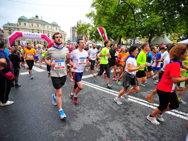 Sprinting through urban environs under cover of darkness