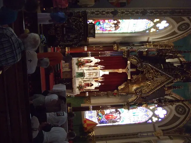 Worshiper En route to Heilbrünnl Place of Worship