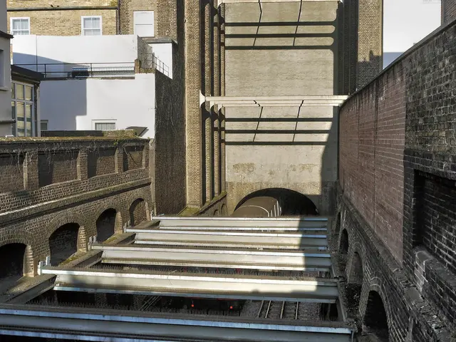 Collapse of rocks in the A44 underground passage close to Sontra