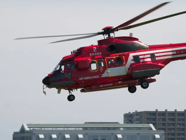 Air rescue site in Mannheim transferring to DRF air rescue operations